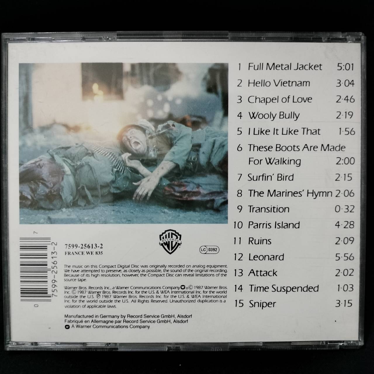 Abigail Mead And Nigel Goulding – Full Metal Jacket (I Wanna Be Your Drill Instructor) / GERMANY / แผ่นดี