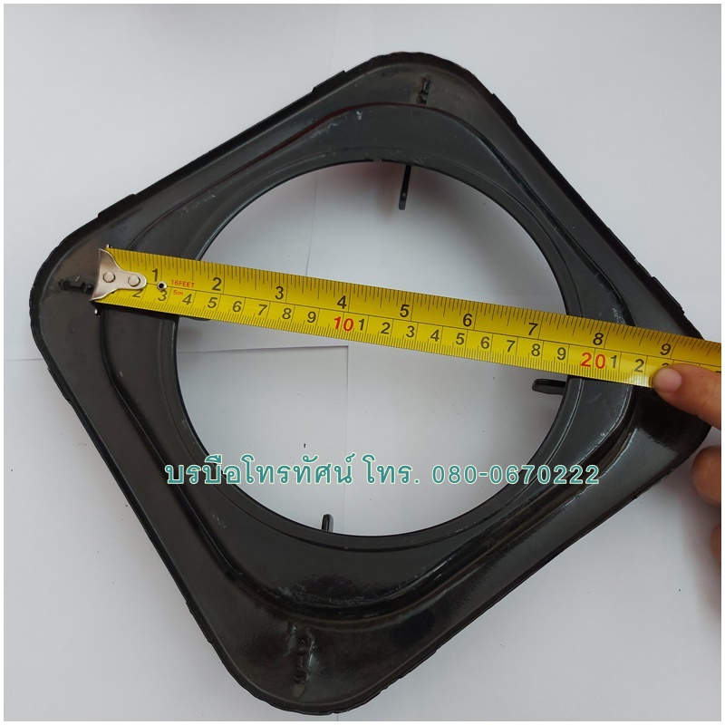 ขาตั้งหม้อแบบ4เหลี่ยม9นิ้ว ขาวางกระทะ ฐานตั้งหม้อ ฐานวางหม้อกะทะ บนเตาแก็ส