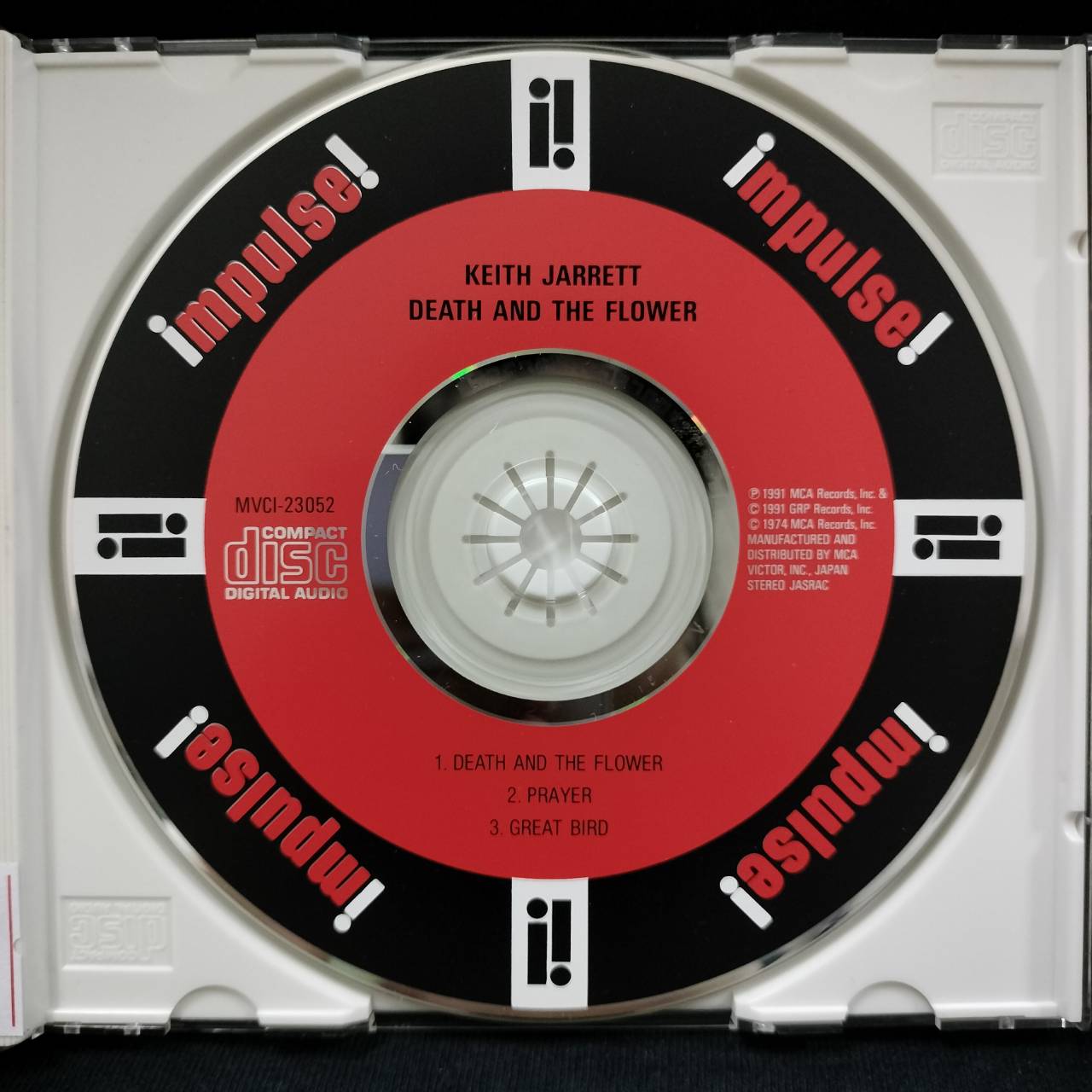 Keith Jarrett – Death And The Flower / JAPAN / แผ่นดี / มี Obi