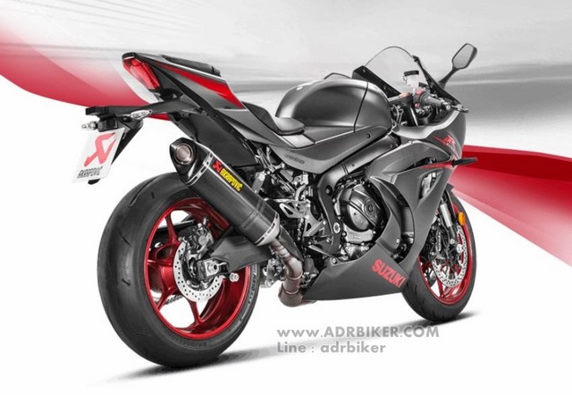 ท่อ Akrapovic Slip-On ( CARBON ) สำหรับ GSX-R1000 2017+ (For Exhibition only)