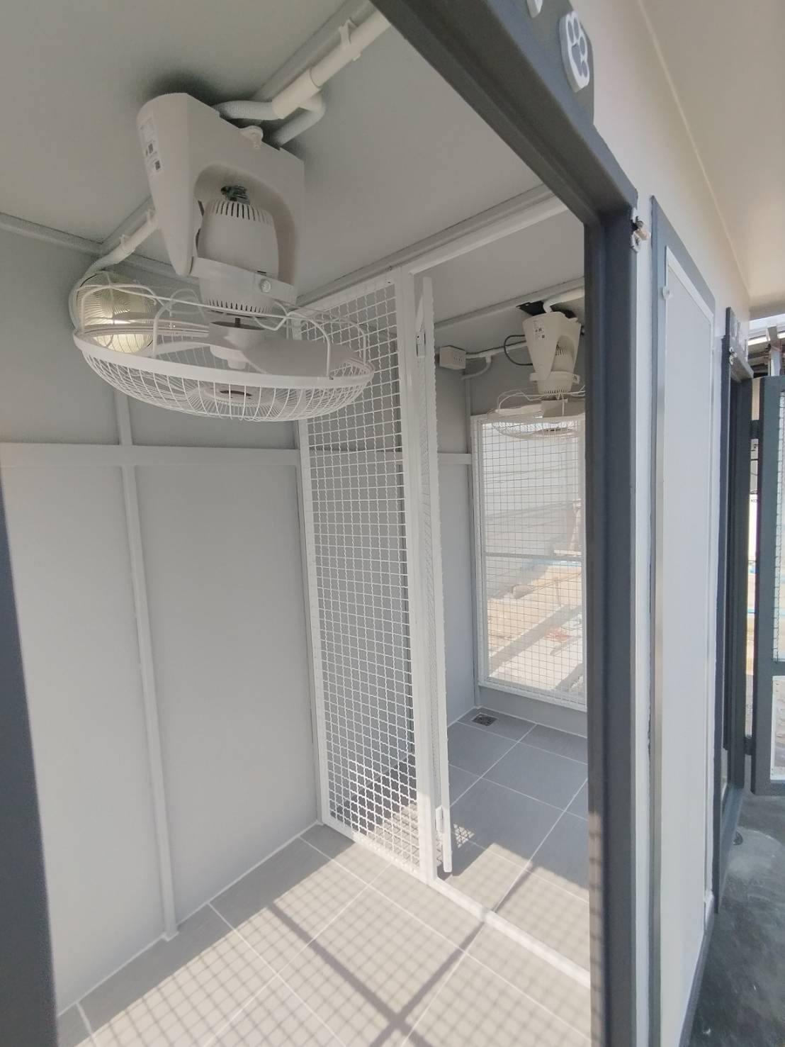 🏠บ้านหมา แบ่ง 𝟐 ห้อง แบบบ้าน 𝐁𝐨𝐱 𝐬𝐭𝐲𝐥𝐞 🐶