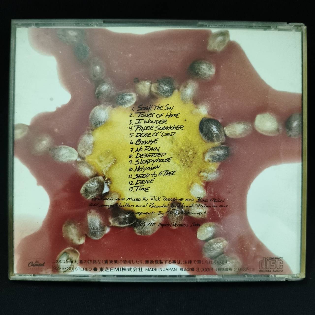 Blind Melon – Blind Melon / JAPAN / แผ่นเป็นรอย