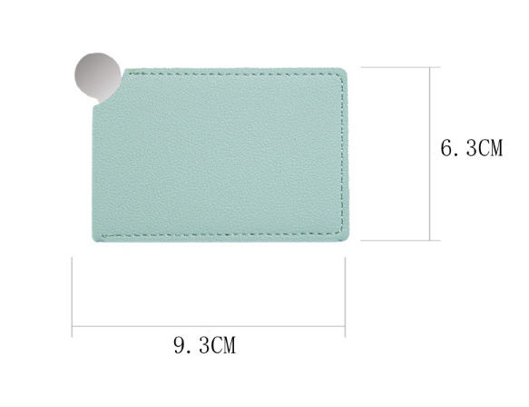 กระจก+พร้อมซองหนังPU,กระจกพร้อมซองหนังPU,สกรีนโลโก้,ติดโลโก้