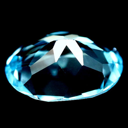 พลอยโทแพซสีฟ้า (SkyBlueTopaz) 2.71 กะรัต AAA