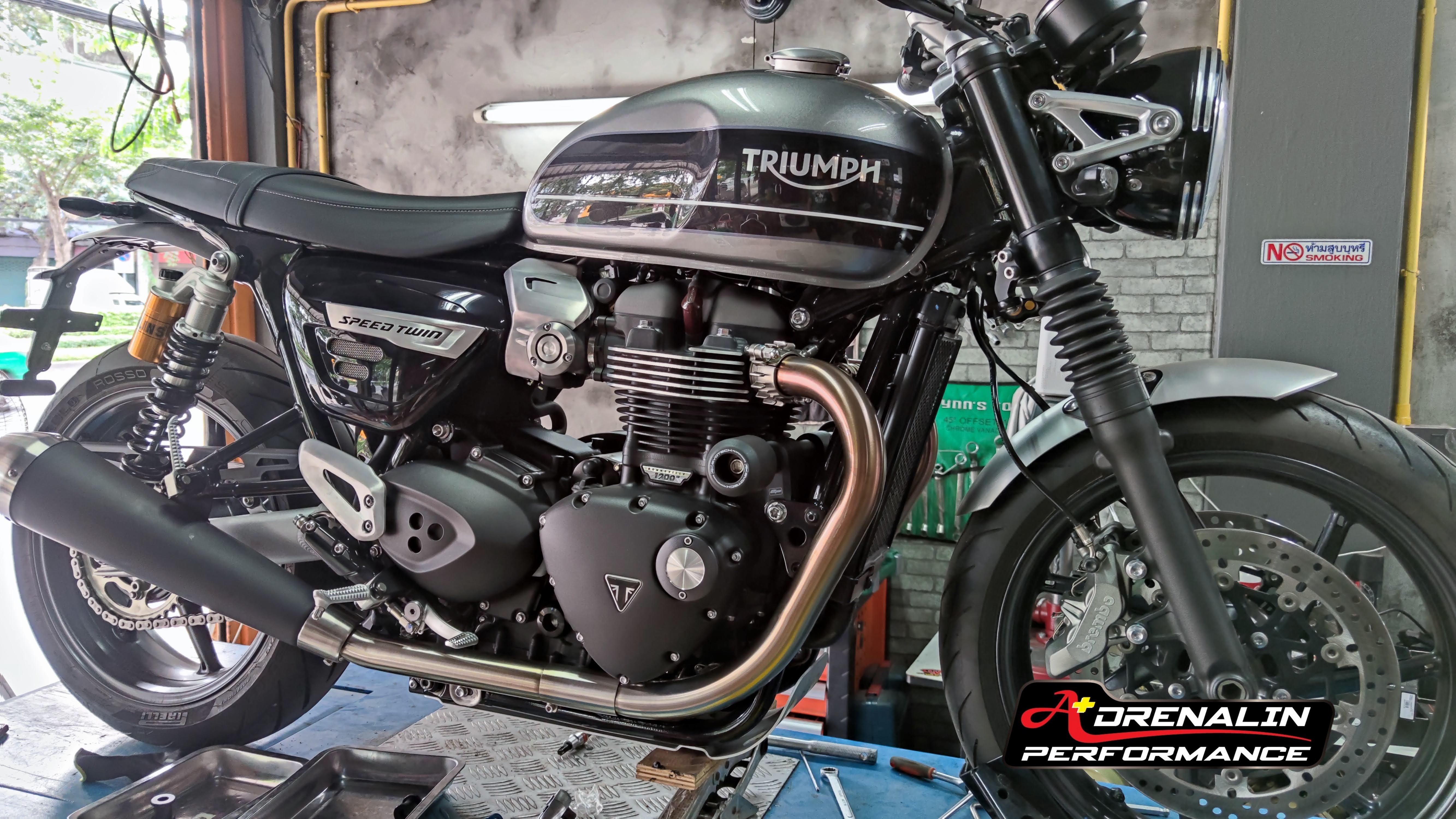 Evotech กันล้มกลาง (Crash Protection) สำหรับ speed twin