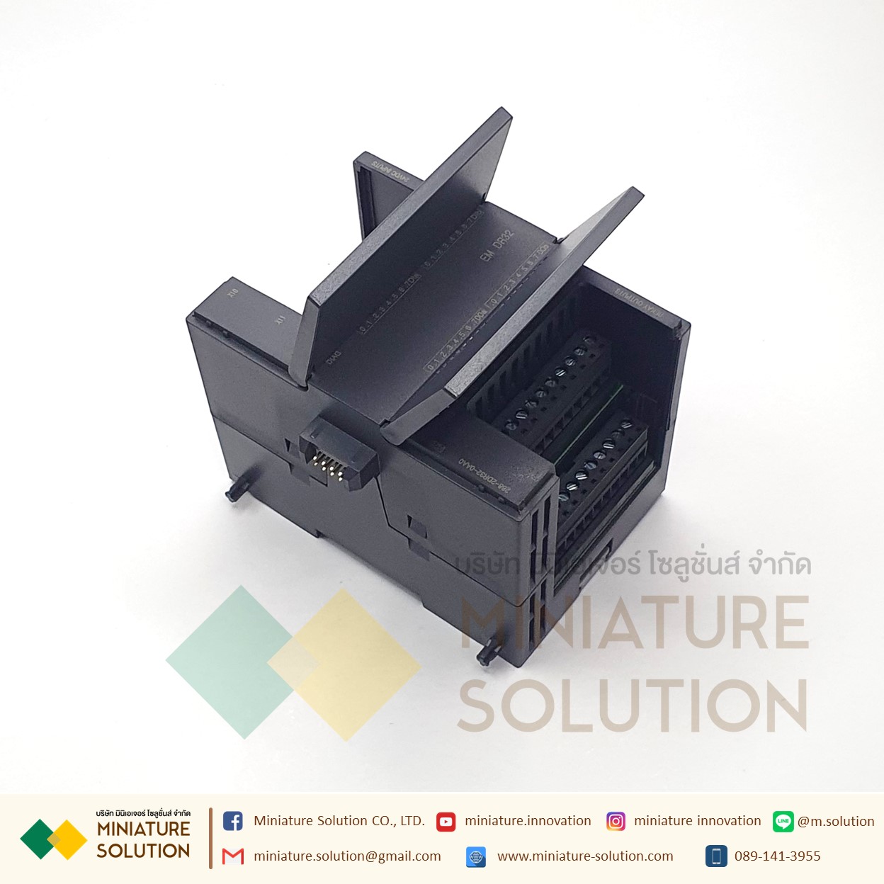 AMSAMOTION PLC expansion module with Siemens S7-200 smart signal board PLC