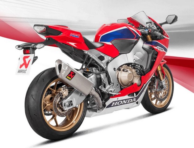 ท่อ Akrapovic Full Evo titanium สำหรับ CBR1000 2017ขึ้นไป (For Exhibition only)
