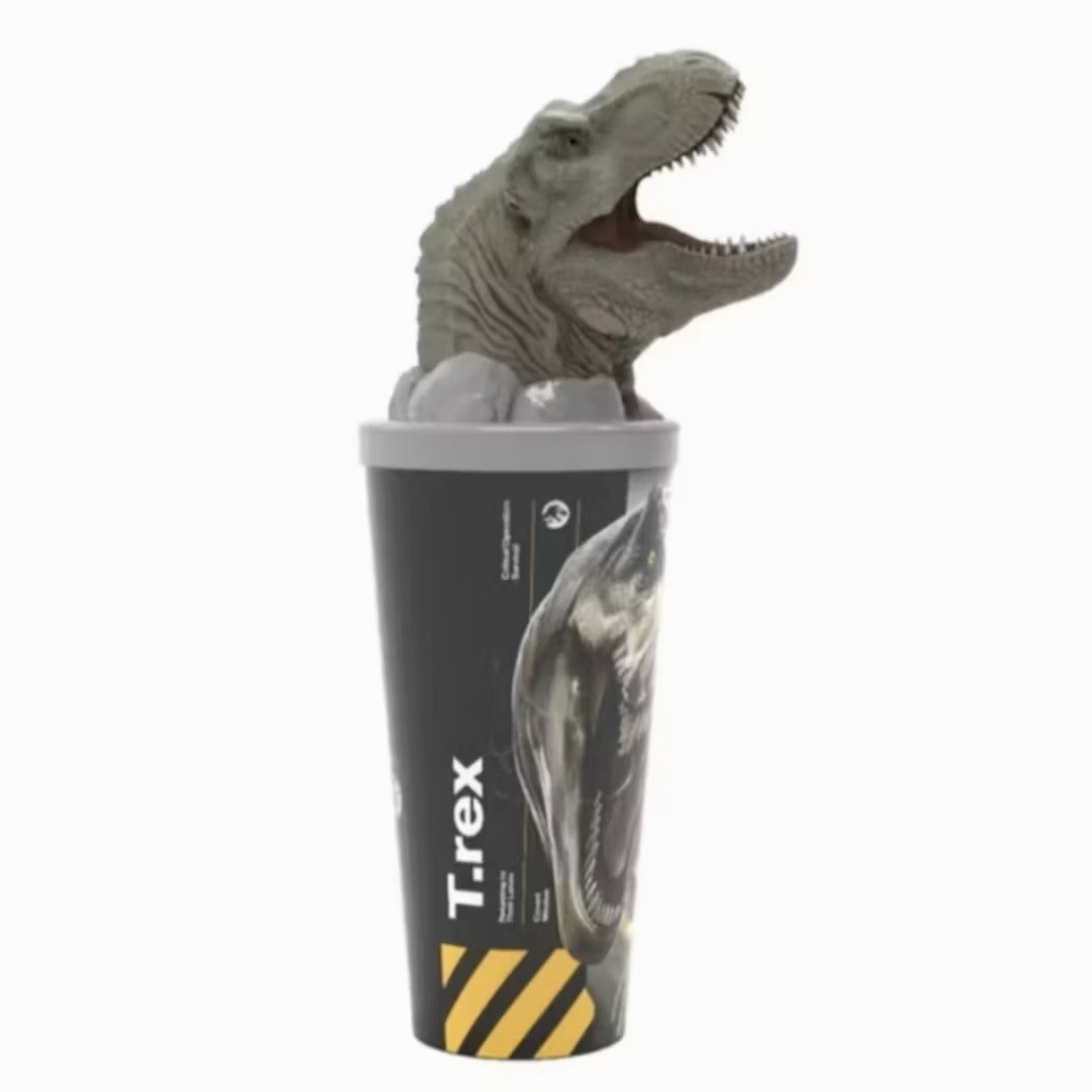 แก้วน้ำท็อปเปอร์ ทีเร็กซ์ จูราสสิคเวิลด์ Jurassic World Topper Cup T-Rex Major แท้ ใหม่