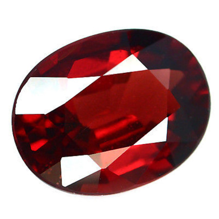 พลอยโกเมน (Garnet) 1.87 กะรัตแดงสวย