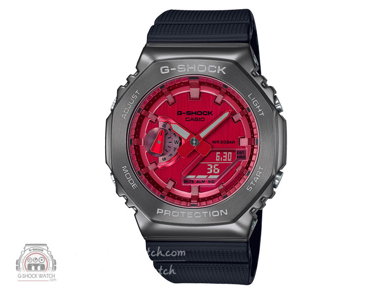 CASIO G-SHOCK นาฬิกาข้อมือ นาฬิกากันน้ำ นาฬิกาของแท้ ประกันศูนย์ CMG 1 ปี รุ่น GM-2100B-4A