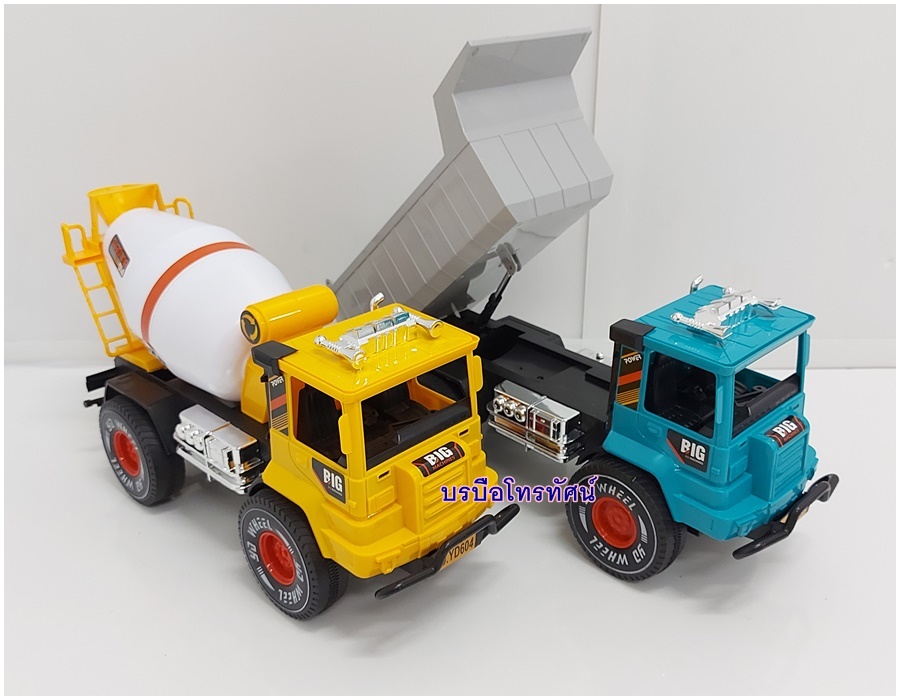 รถดั้ม รถสิบล้อใหญ่ รถกะบะ รถโม่ปูน ทรานฟอเมอร์ รถของเล่นเด็กคันใหญ่