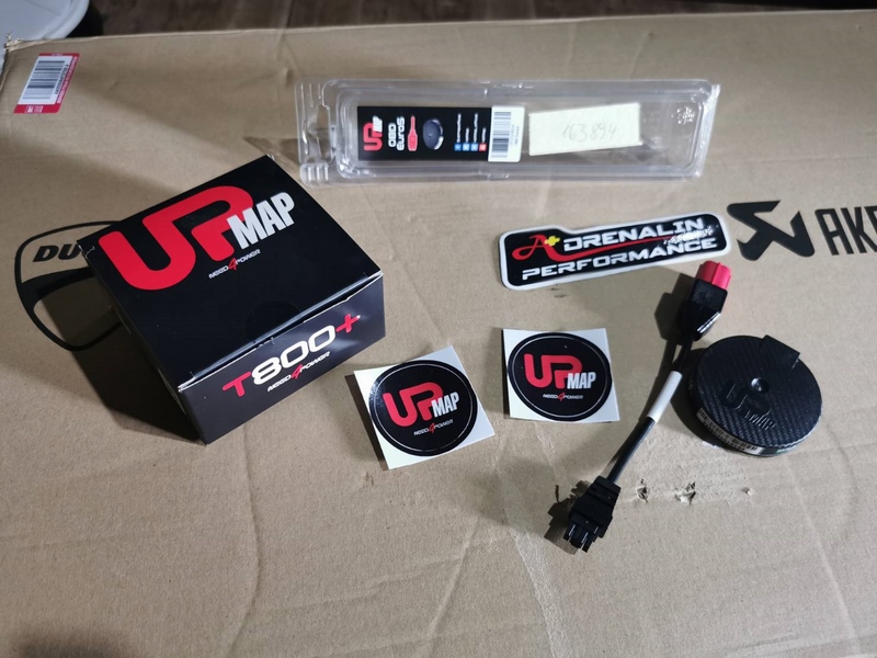 Termignoni upmap t800 ECU flash สำหรับ street fighter v4 อัพเกรด software สำหรับรถที่เปลี่ยนท่อ
