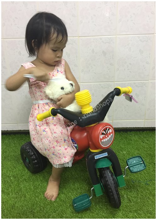 รถจักรยานสามล้อเด็กหน้าสัตว์ รถปั่นถีบ รถสามล้อเด็กราคาถูก