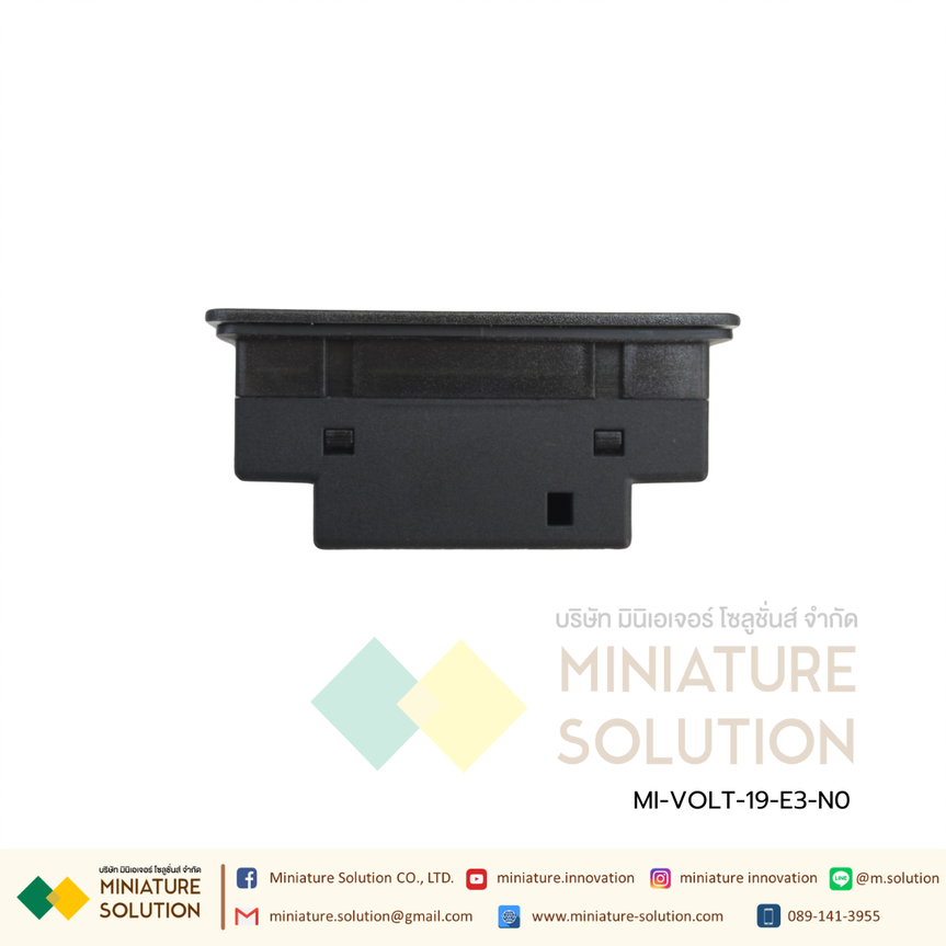 Volt meter Multispan Volt19 96x96 LED Digital (VOLT-19-E3-N0)