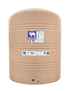 ถังเก็บน้ำบนดินPE จัมโบ้ Eco ขนาด 3000 ลิตร รุ่น JGN3000S ป้องกันตะไคร่น้ำ **แถมลูกลอยฟรี**