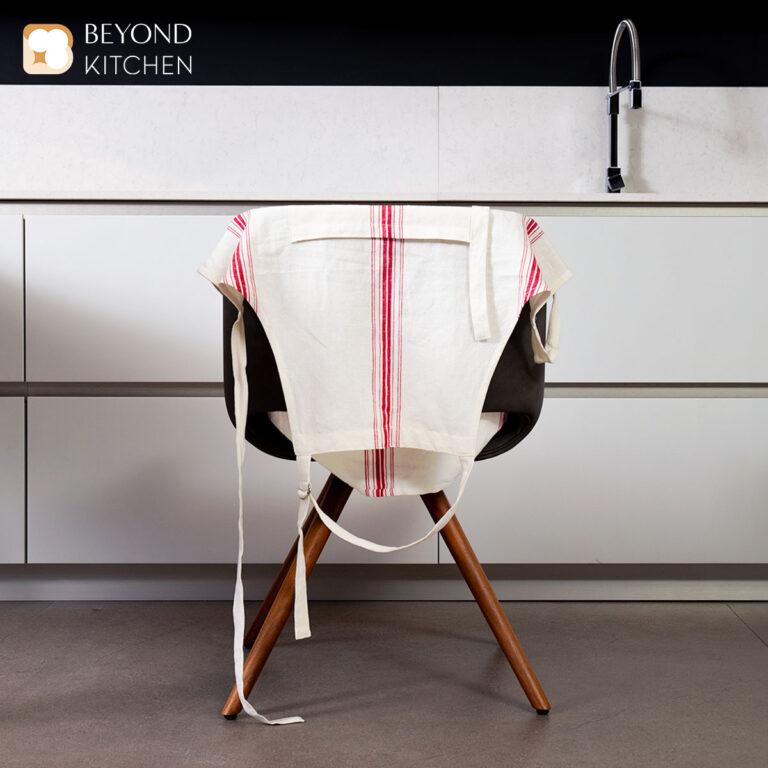 ผ้ากันเปิ้อนลินิน 27 x 34'' Beyond Kitchen Linen Apron 27x34'' (12-8524)