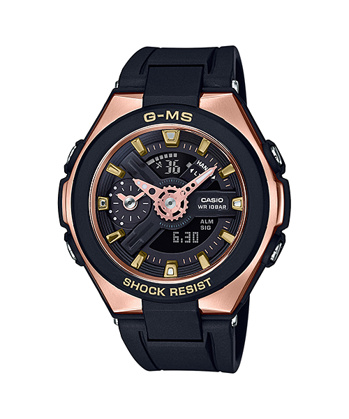 CASIO G-MS นาฬิกาข้อมือ นาฬิกากันน้ำ นาฬิกาของแท้ ประกันศูนย์ CMG 1 ปี รุ่น MSG-400G-1A1