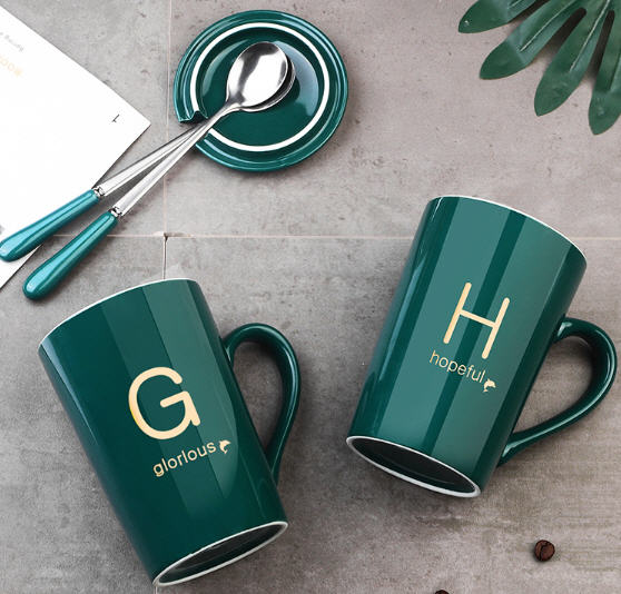 แก้วกาแฟ,แก้วเซรามิก,แก้วเซรามิค,แก้วกาแฟเซรามิกพร้อมช้อน,ชุดแก้วเซรามิก