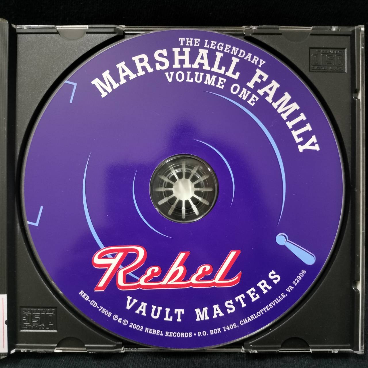 Various – The Legendary Marshall Family Vol.1 / USA / ปกในมีจุดเหลือง / แผ่นดี
