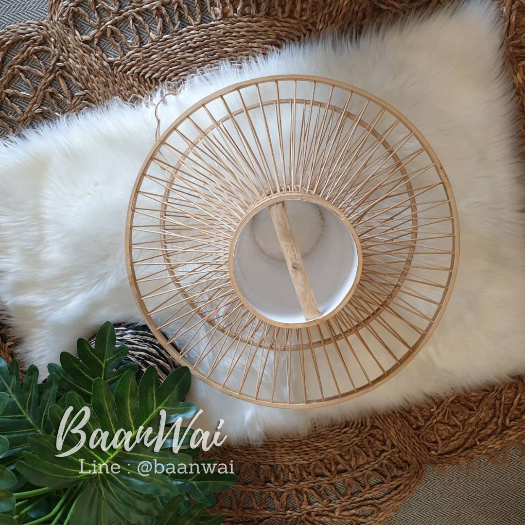 โคมไฟทรงหยดน้ำ โคมไฟ โคมไฟไม้ไผ่ โคมไฟตกแต่ง