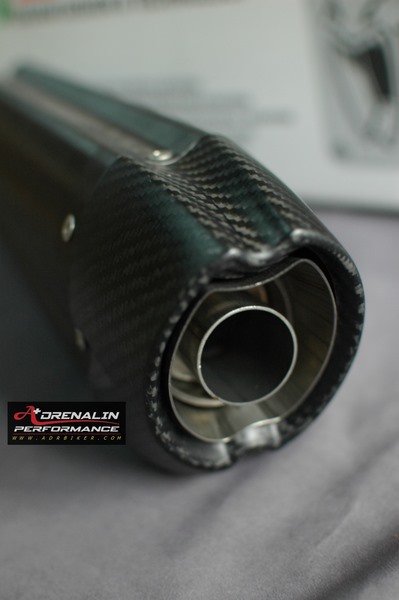 ท่อ MIVV Suono Black Steel Slip-on สำหรับ Triumph Tiger800/800XC (For Exhibition only)