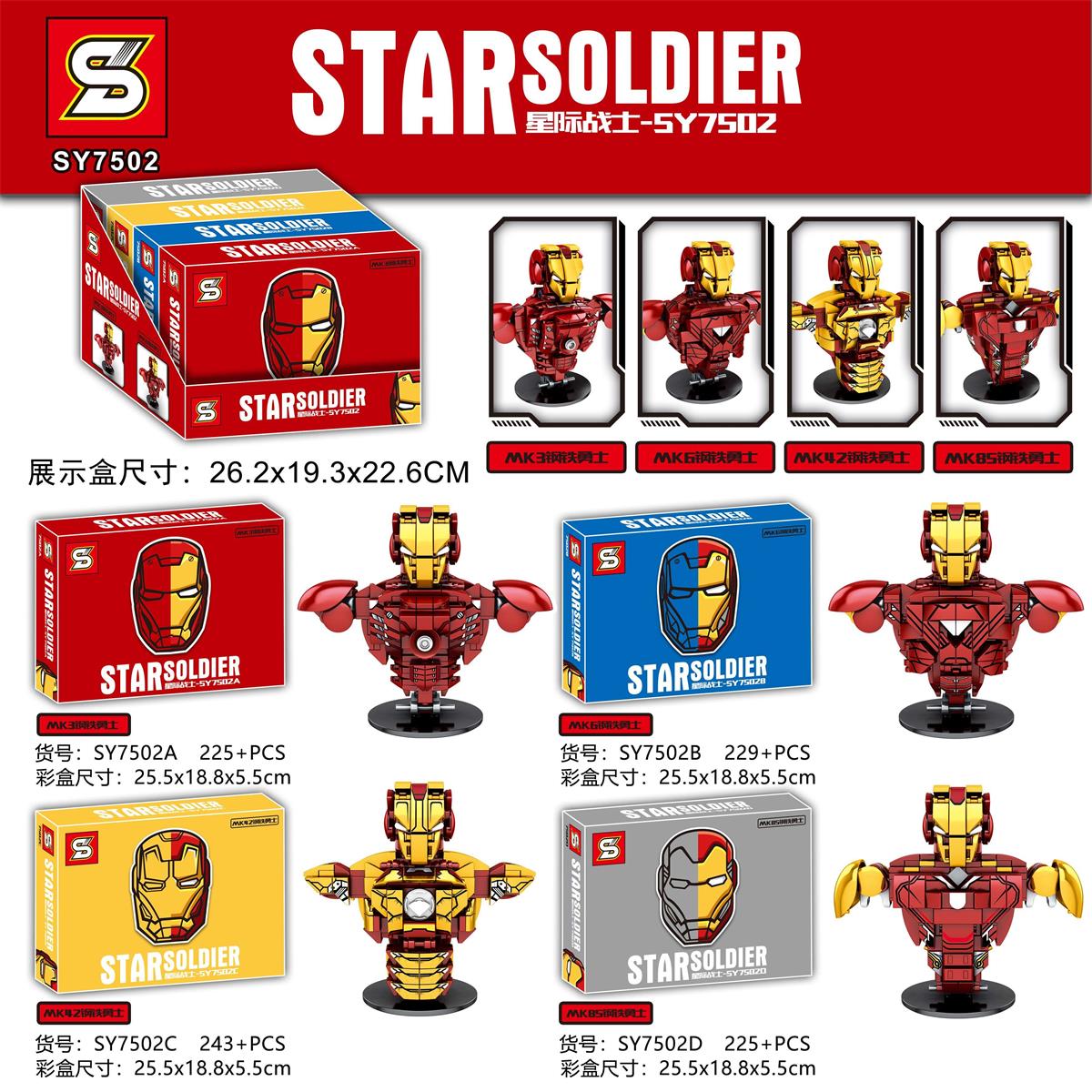เลโก้จีน SY 7502 ชุด Ironman