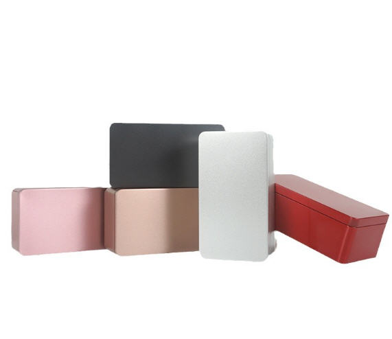 กล่องเหล็ก,กล่องใส่ขนม,กล่องใส่ของสกรีนโลโก้,ขนาด180*98*65mm