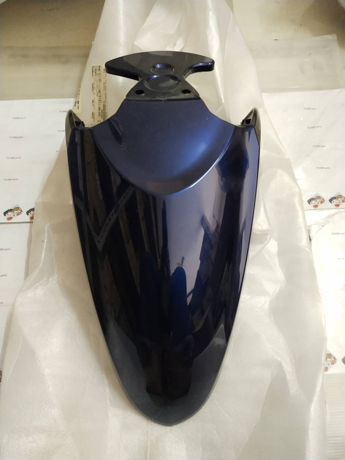 บังโคลนหน้าสีน้ำเงิน สำหรับรุ่น FILANO 2012 อะไหล่แท้ YAMAHA 1WC-F1511-00-P2