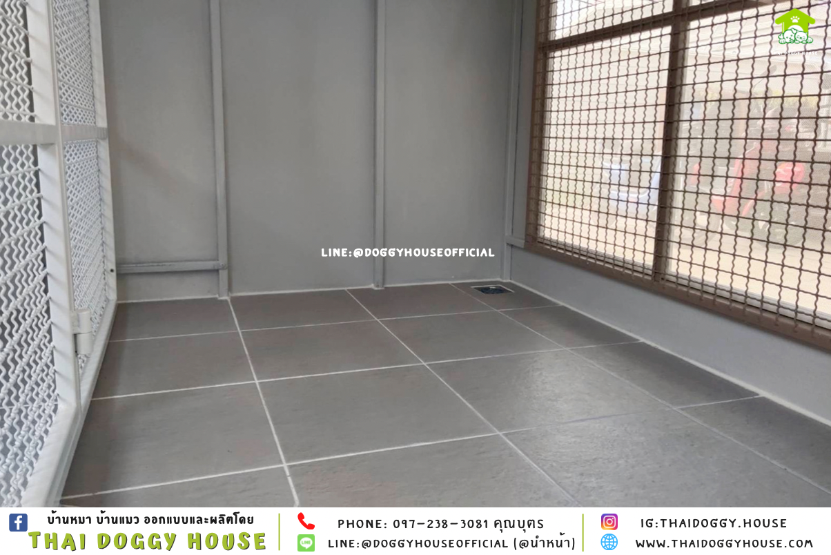 บ้านหมา แบบบ้าน 𝐁𝐎𝐗 𝐒𝐓𝐘𝐋𝐄