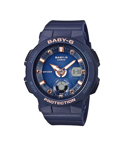 CASIO BABY-G นาฬิกาข้อมือ นาฬิกากันน้ำ นาฬิกาของแท้ ประกันศูนย์ CMG 1 ปี รุ่น BGA-250-2A2