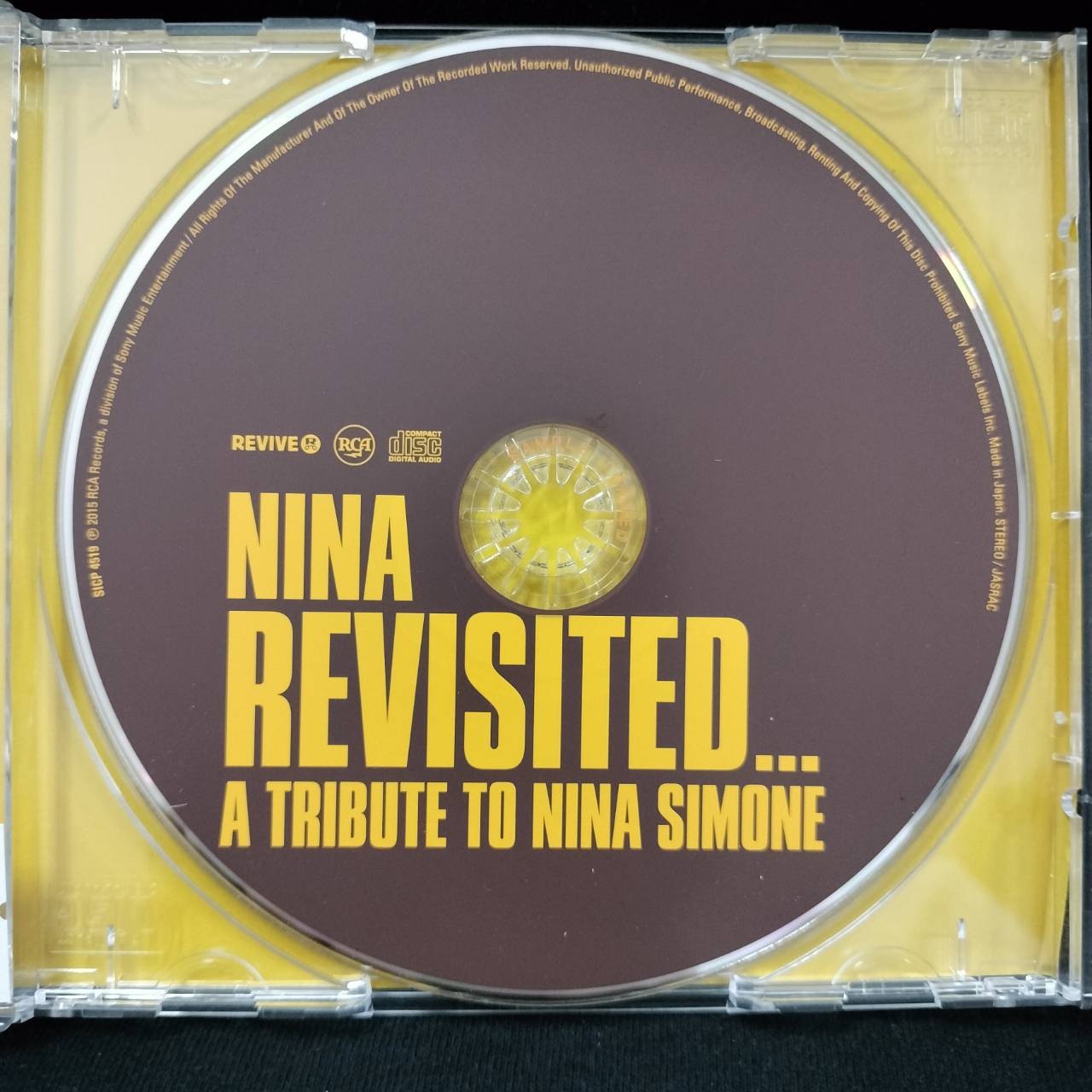 Various – Nina Revisited... A Tribute to Nina Simone / JAPAN / แผ่นโปรโม / แผ่นดี / มี Obi