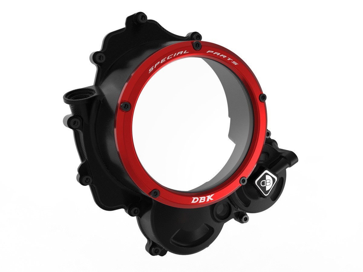 Ducabike ฝาครอบคลัทช์ใส สำหรับ hyper 698 mono