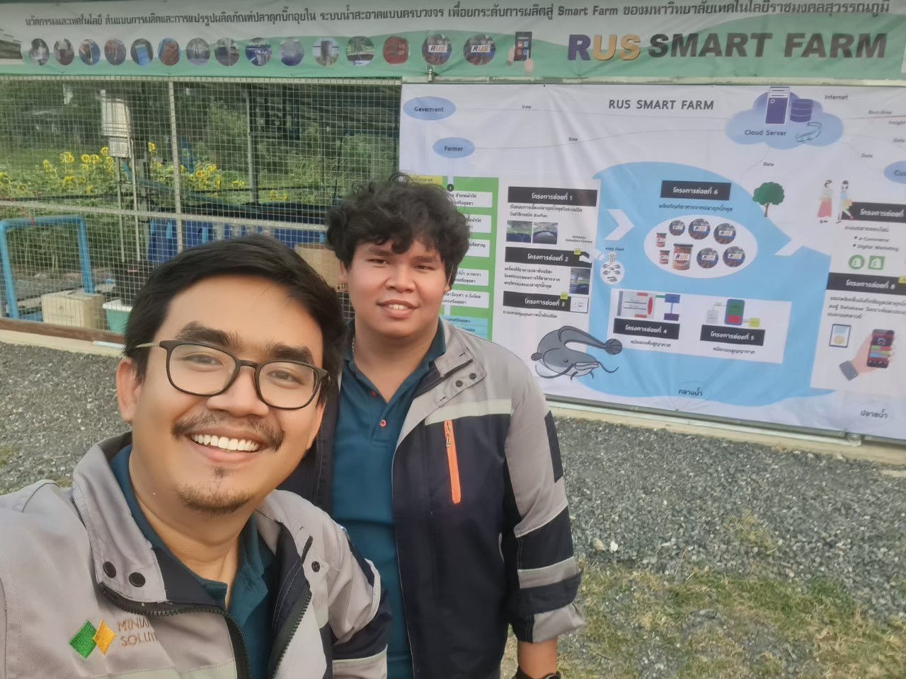 ติดตั้งระบบควบคุมปลาดุก x มหาวิทยาลัยเทคโนโลยีราชมงคลสุวรรณภูมิ