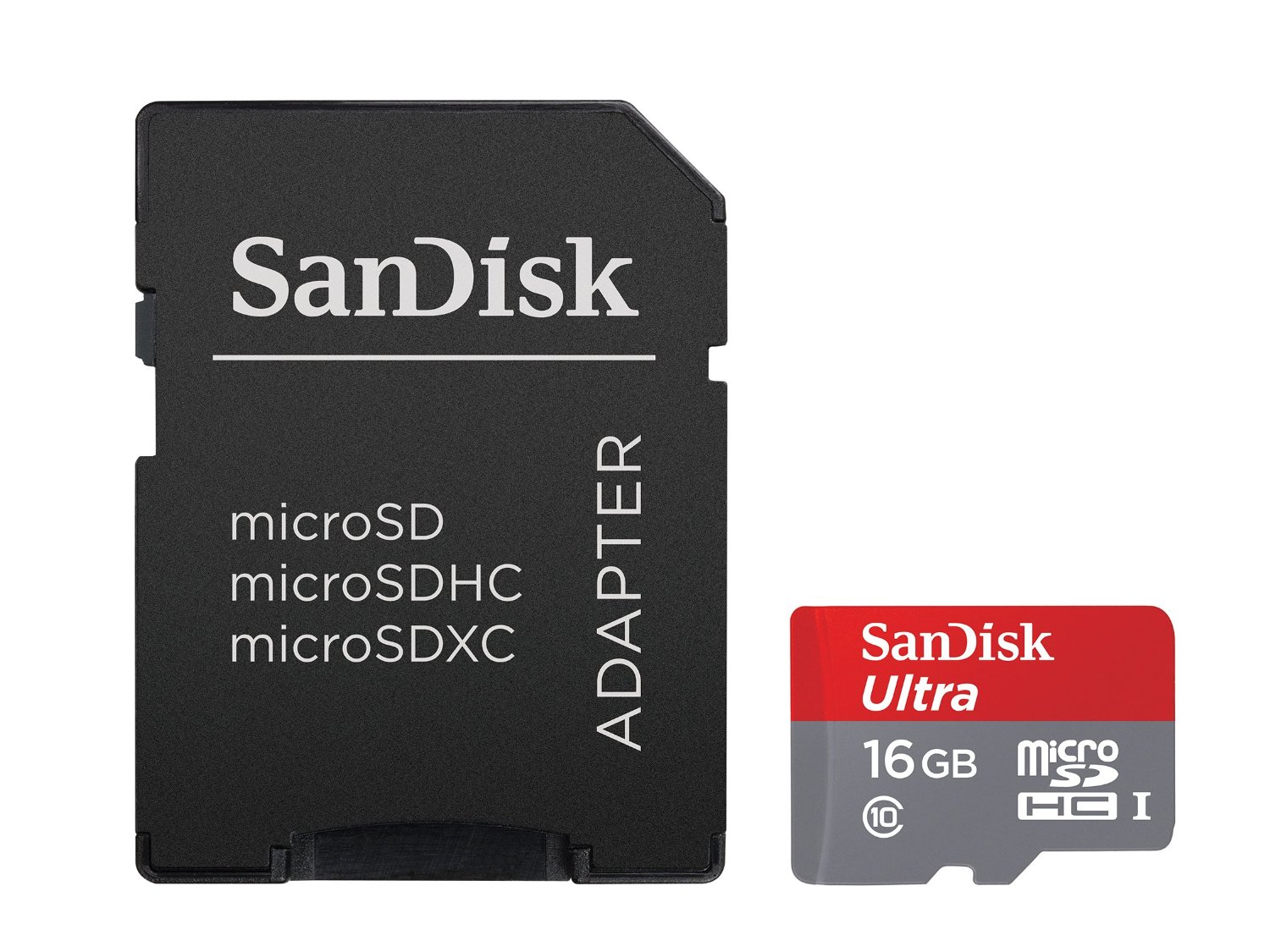 MicroSD 16GB/Class10 Sandisk Ultra