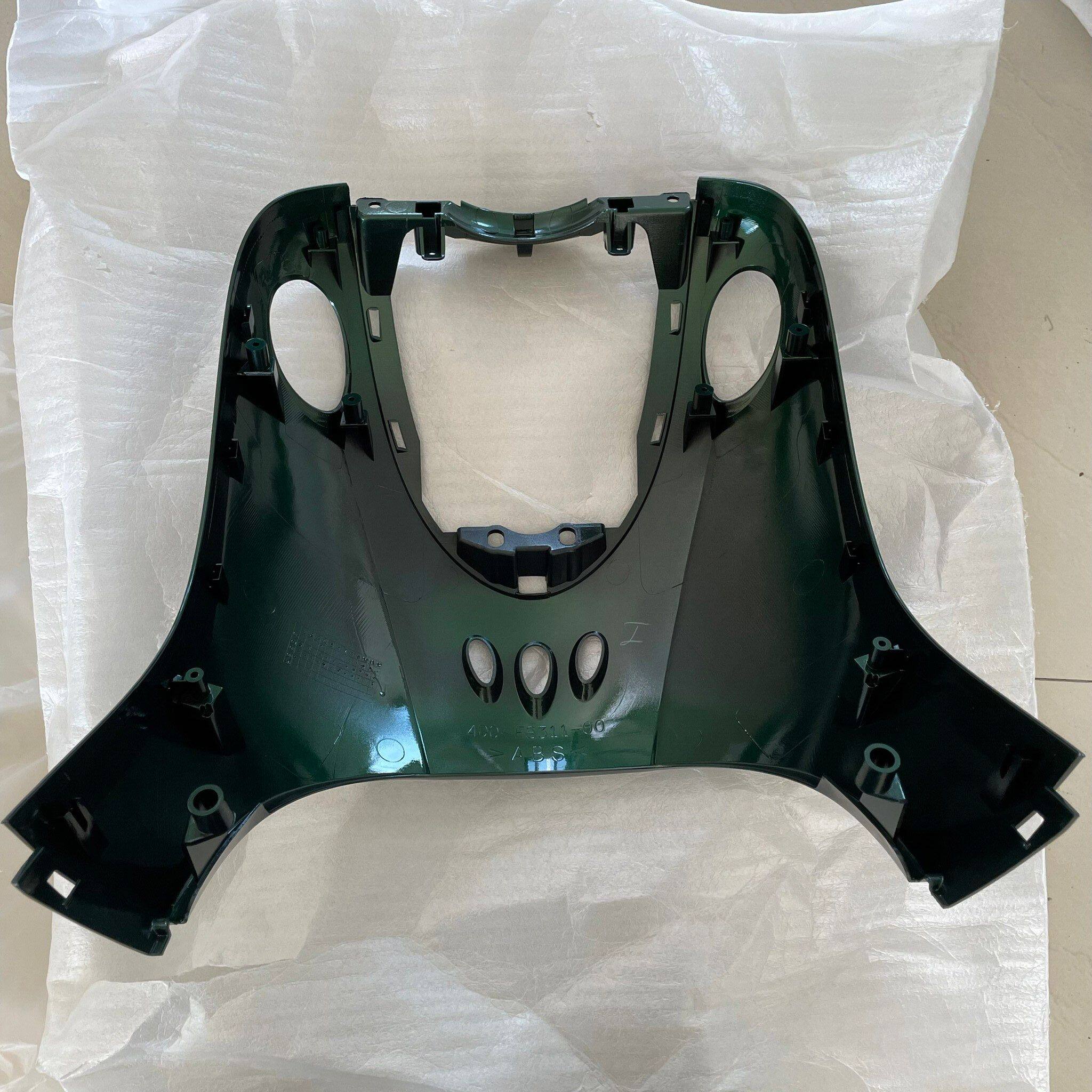 4D0-F8311-00-P7 บังลมหน้าสีเขียว สำหรับรุ่น FINO PREMIUM ปี 2008 อะไหล่แท้ YAMAHA