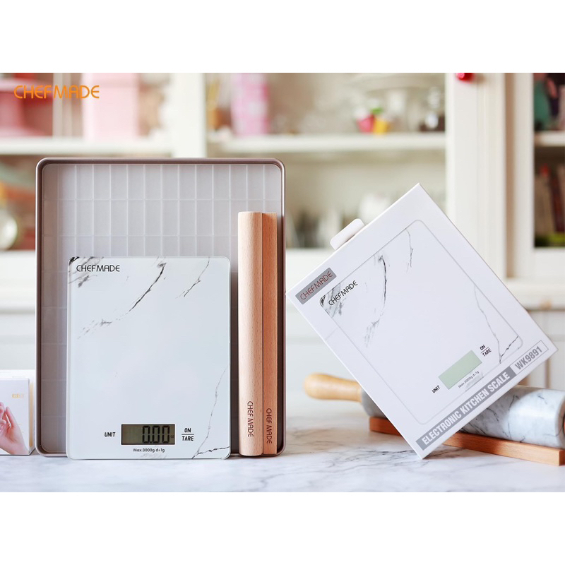 Chef Made WK 9891 Electronic Kitchen Scale เครื่องชั่งดิจิตอล (12-8165)