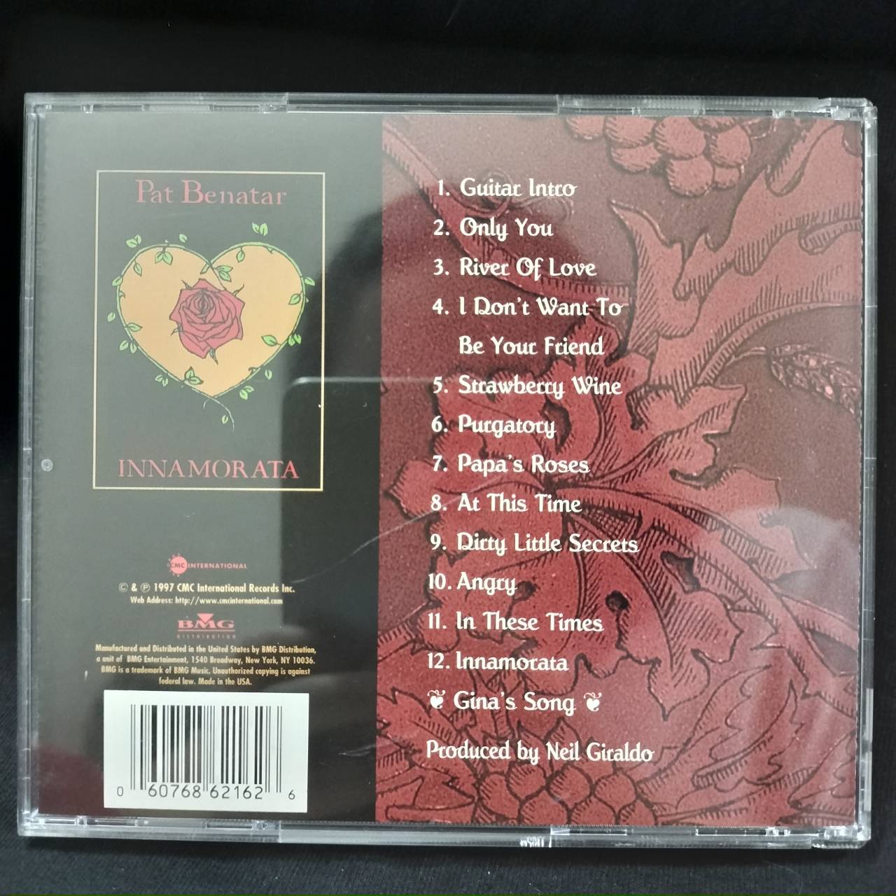 Pat Benatar – Innamorata / USA / แผ่นสภาพนางฟ้า