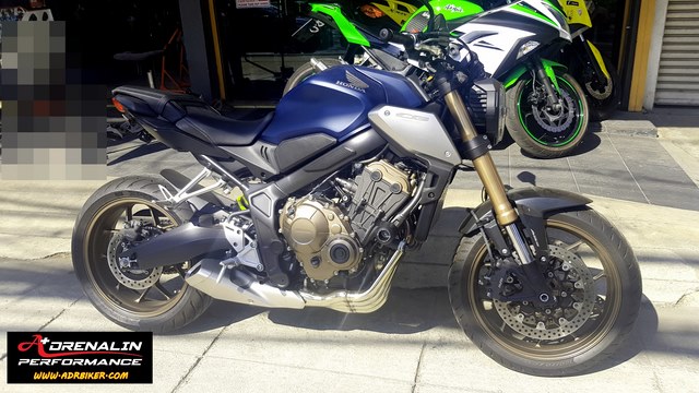 Evotech กันล้มกลาง (Crash Bobbins) สำหรับ CB650R 2024+ e-clutch