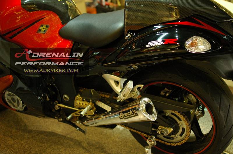 ท่อ Brock\'s Performance ท่อแนวๆ สไตล์ American ขาโหดสำหรับ Hayabusa 08 ขึ้นไป (For Exhibition only)