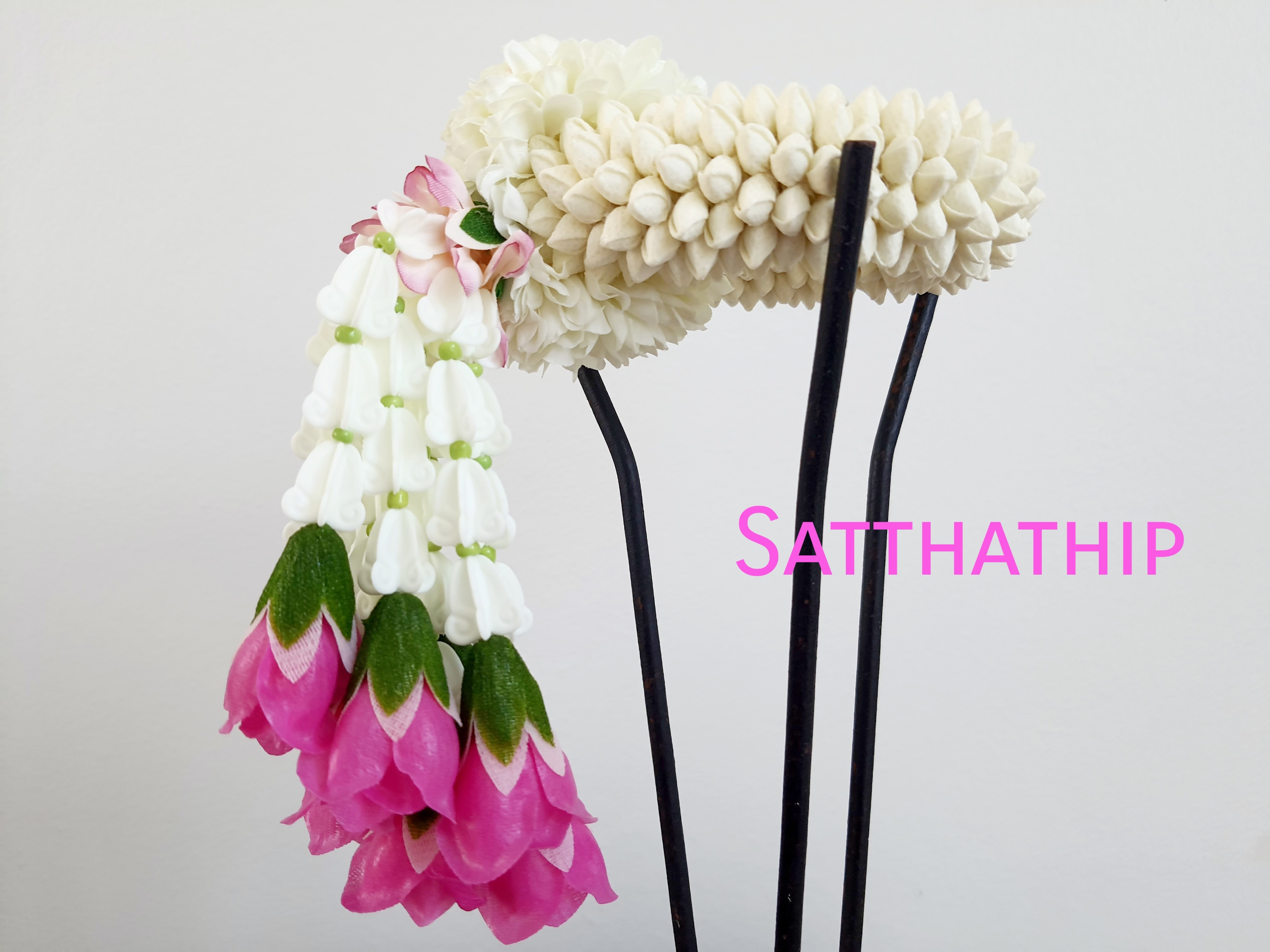 พวงมาลัยดอกมะลิ - พวงมาลัยดอกมะลิประดิษฐ์ - พวงมาลัยประดิษฐ์