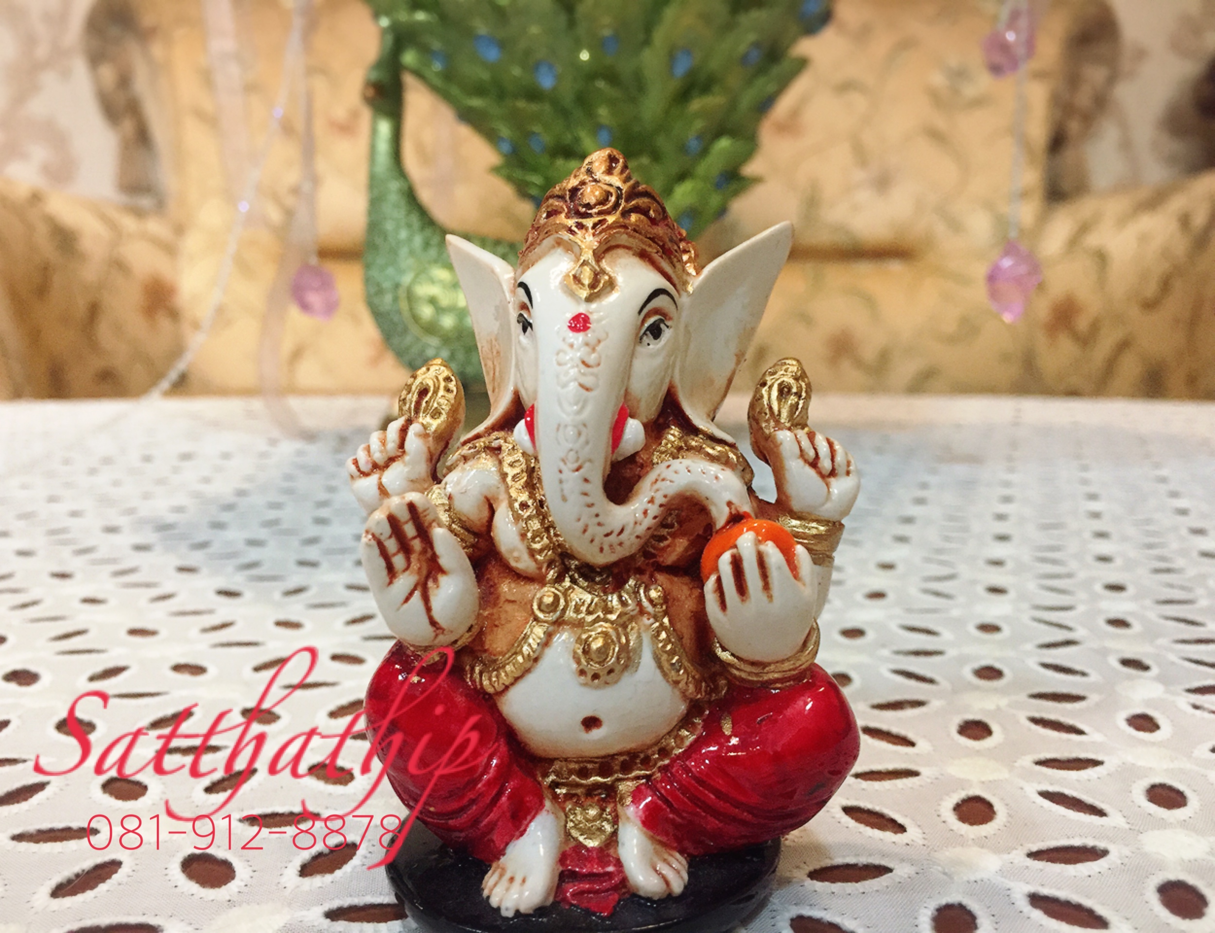 [สินค้าหมด - sold out***] พระพิฆเนศ ปางประทานพร (เซรามิก) - Ganesha: Lord of Success