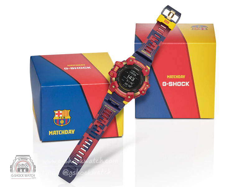 CASIO G-SHOCK นาฬิกาข้อมือ นาฬิกากันน้ำ นาฬิกาของแท้ ประกันศูนย์ CMG 1 ปี รุ่น GBD-H1000BAR-4