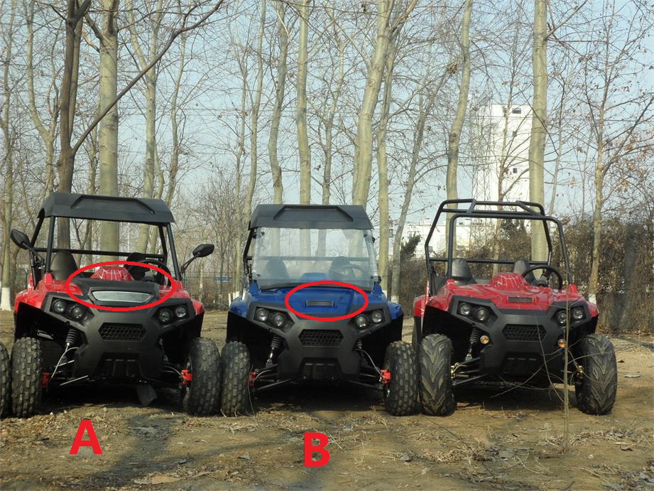 UTV ขยายกว้างกว่าเดิม+เครื่องยนต์มาตราฐานแรงกว่าเดิม 200CC ระบบเกียร์ออโต้ F/N/R พร้อมอ๊อฟชั่นให้เลือกล้อแม็กซ์+ยางใหญ่ +หลังคาไฟเบอร์+กระจกหน้า+ไฟ