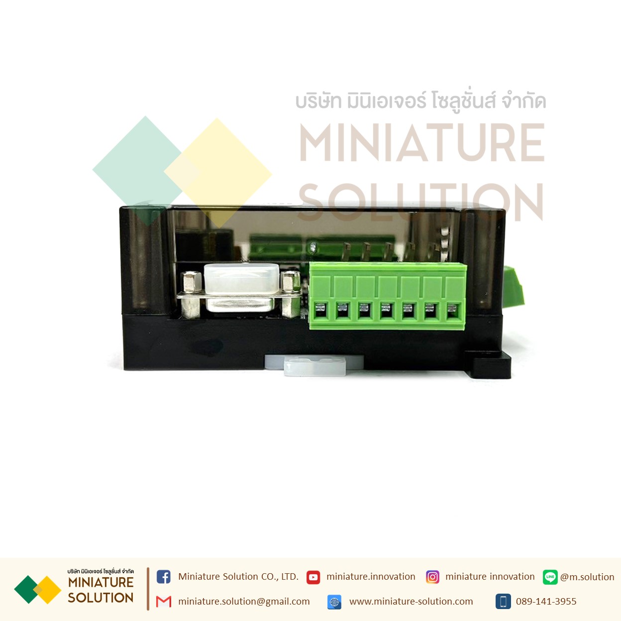 PLC LX3U-14MT บอร์ดควบคุมอุตสาหกรรม FX3U-14MT ชนิดอะนาล็อค 6AD+2DA 24 โวลต์ 1 แอมป์ เอาต์พุตทรานซิสเตอร์