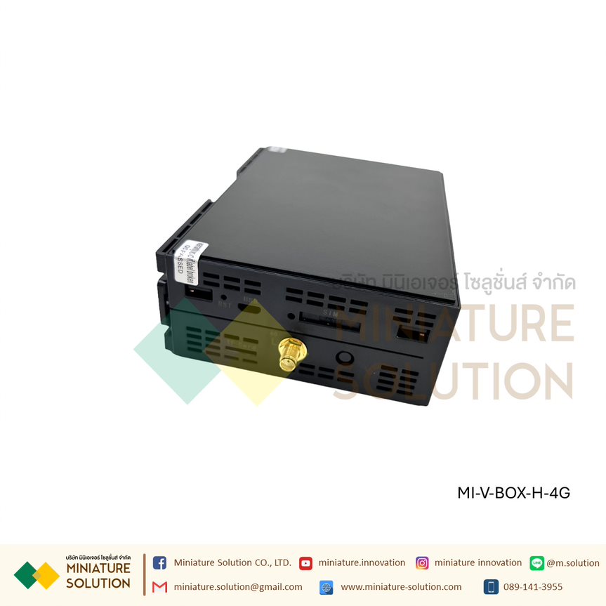 IoT Gateway WECON (V-BOX H-00, V-BOX H-4G H-WF) คลาวด์ฟรี รองรับพีแอลซีทุกแบรนด์ คลาวด์ Scada เชื่อมต่อ API ต่างๆ มีเแอพพลิเคชั่น