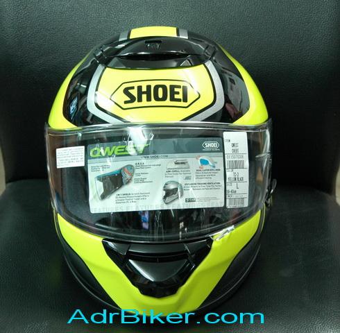 SHOEI QWEST Overt TC-3 เหลือง-ดำ size L