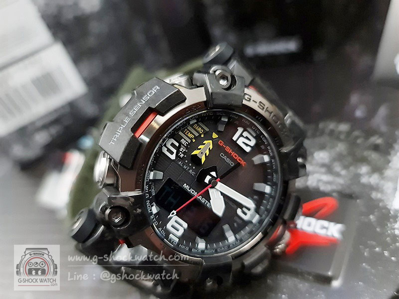 CASIO G-SHOCK นาฬิกาข้อมือ นาฬิกากันน้ำ นาฬิกาของแท้ ประกันศูนย์ CMG 1 ปี รุ่น GWG-2000-1A3