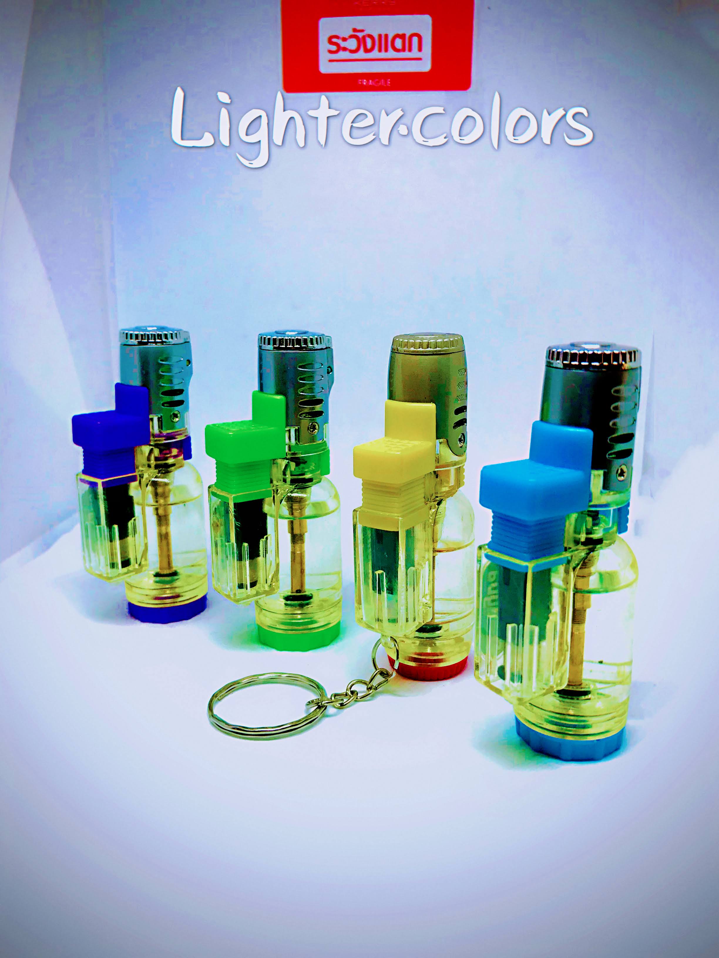 ไฟฟู่ ไฟแช็ค หัวไอพ่น รุ่นสี