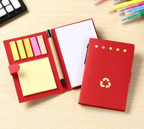 กระดาษโน๊ต+ปากกา,สมุดโน๊ต,Post-it,โพสอิท,ขนาด10*14.8cm