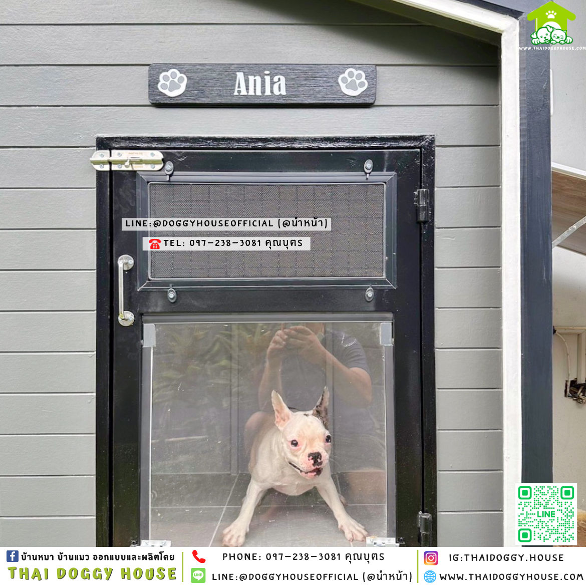 🏡บ้านหมา แบ่ง 𝟐 ห้อง แบบบ้าน 𝐍𝐨𝐫𝐝𝐢𝐜 𝐬𝐭𝐲𝐥𝐞 ✨